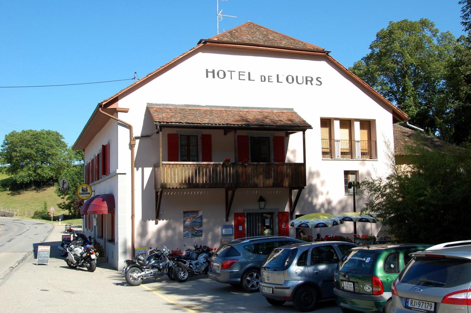 Hotel De L'Ours Vuiteboeuf Eksteriør billede