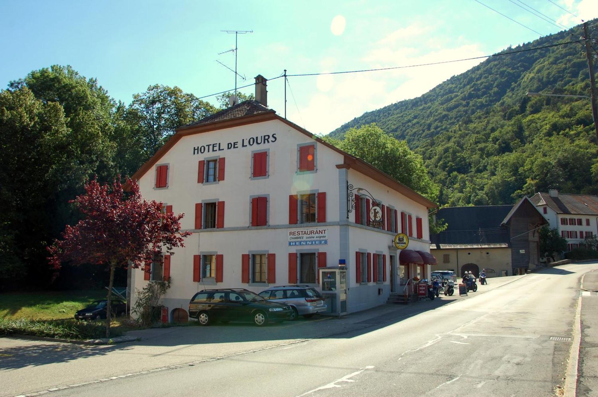 Hotel De L'Ours Vuiteboeuf Eksteriør billede
